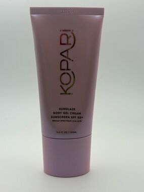 Kopari Sunglaze Body Gel Cream SPF 50+ exp 10/27
